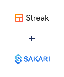 Интеграция Streak и Sakari