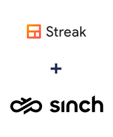 Интеграция Streak и Sinch