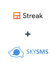 Интеграция Streak и SkySMS