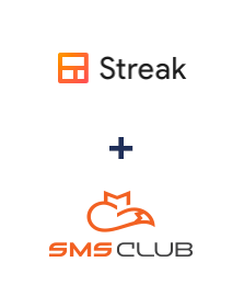 Интеграция Streak и SMS Club
