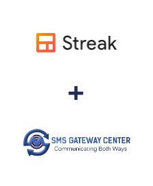 Интеграция Streak и SMSGateway