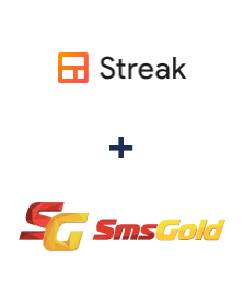 Интеграция Streak и SMSGold Интеграция Streak и SMSGold