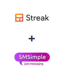 Интеграция Streak и SMSimple Интеграция Streak и SMSimple