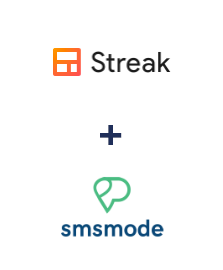Интеграция Streak и Smsmode