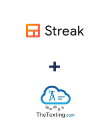 Интеграция Streak и TheTexting