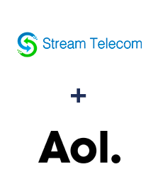 Интеграция Stream Telecom и AOL
