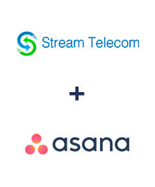 Интеграция Stream Telecom и Asana