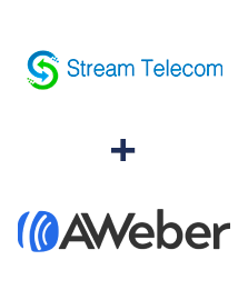 Интеграция Stream Telecom и AWeber
