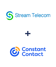Интеграция Stream Telecom и Constant Contact