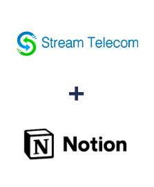 Интеграция Stream Telecom и Notion