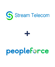 Интеграция Stream Telecom и PeopleForce