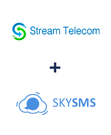 Интеграция Stream Telecom и SkySMS