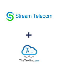 Интеграция Stream Telecom и TheTexting