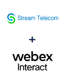 Интеграция Stream Telecom и Webex Interact