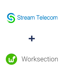 Интеграция Stream Telecom и Worksection