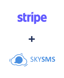 Интеграция Stripe и SkySMS