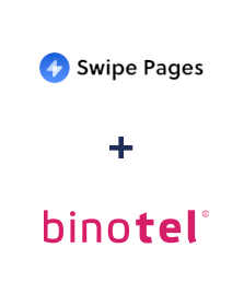 Интеграция Swipe Pages и Binotel