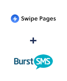 Интеграция Swipe Pages и Burst SMS