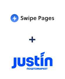 Интеграция Swipe Pages и Justin