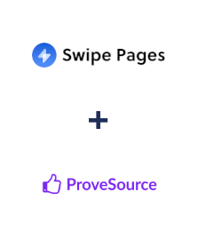 Интеграция Swipe Pages и ProveSource