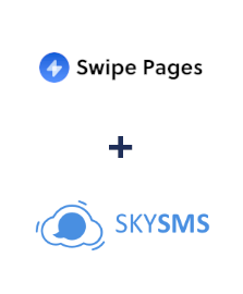 Интеграция Swipe Pages и SkySMS