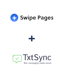 Интеграция Swipe Pages и TxtSync