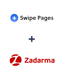 Интеграция Swipe Pages и Zadarma