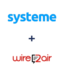 Интеграция Systeme.io и Wire2Air