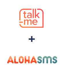 Интеграция Talk-me и AlohaSMS Интеграция Talk-me и AlohaSMS