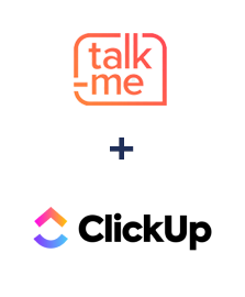 Интеграция Talk-me и ClickUp