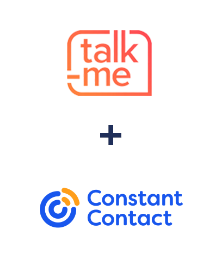 Интеграция Talk-me и Constant Contact