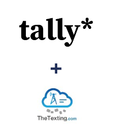 Интеграция Tally и TheTexting