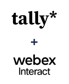 Интеграция Tally и Webex Interact