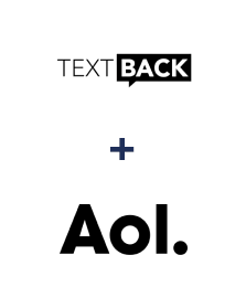 Интеграция TextBack и AOL