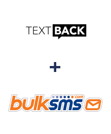 Интеграция TextBack и BulkSMS