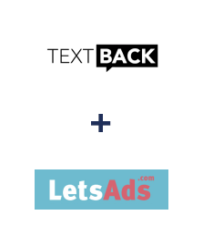 Интеграция TextBack и LetsAds Интеграция TextBack и LetsAds
