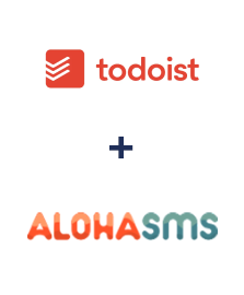 Интеграция Todoist и AlohaSMS