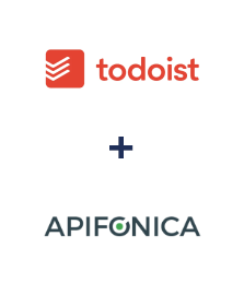 Интеграция Todoist и Apifonica