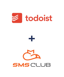 Интеграция Todoist и SMS Club