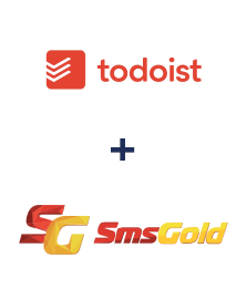Интеграция Todoist и SMSGold Интеграция Todoist и SMSGold