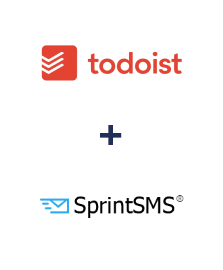 Интеграция Todoist и SprintSMS