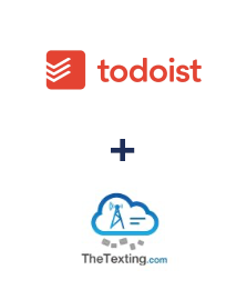 Интеграция Todoist и TheTexting