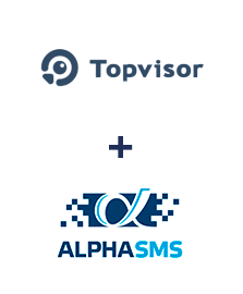 Интеграция TopVisor и AlphaSMS