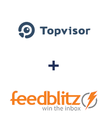 Интеграция TopVisor и FeedBlitz