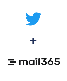 Интеграция Twitter и Mail365 Интеграция Twitter и Mail365