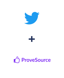 Интеграция Twitter и ProveSource