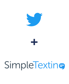 Интеграция Twitter и SimpleTexting