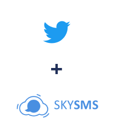 Интеграция Twitter и SkySMS
