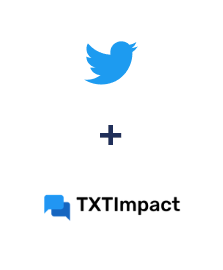 Интеграция Twitter и TXTImpact