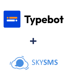 Интеграция Typebot и SkySMS